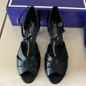 DiMichi International Black Dance Shoes size 7